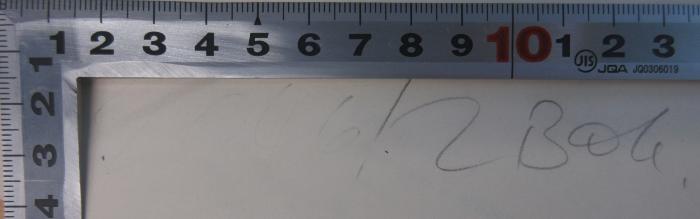 -, Von Hand: Signatur; '2046/2 Boh.'