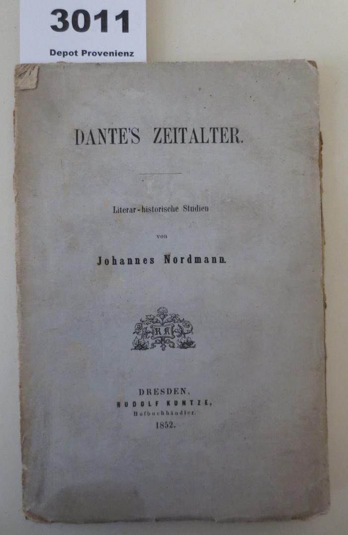 1:504 : Dante's Zeitalter (1852)