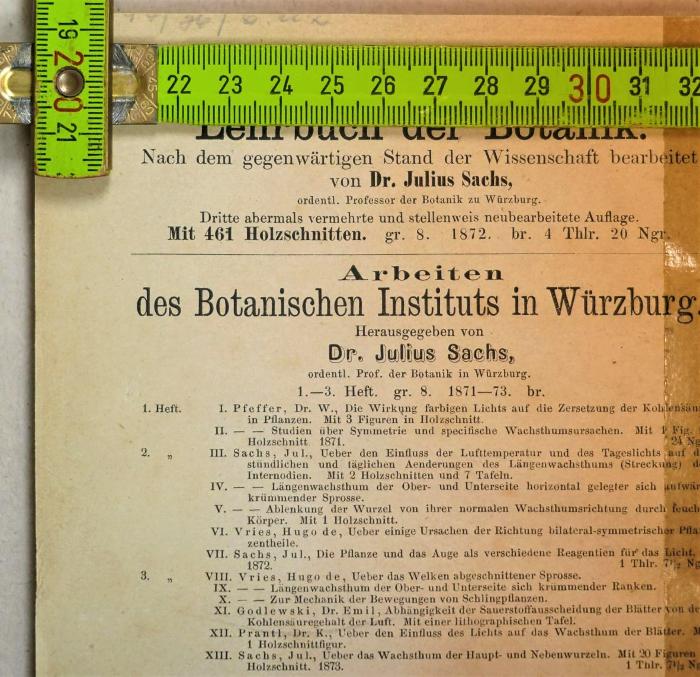 - (Antiquariat Alfred Wolf (Wien)), Von Hand: Inventar-/ Zugangsnummer, Buchhändler; '[?] / H / [?]'. 