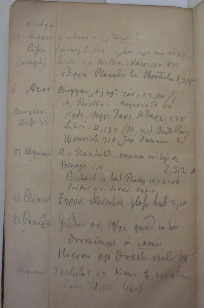  Etymologische Untersuchungen auf dem Gebiete der Romanischen Sprachen (1855);- (unbekannt), Von Hand: Annotation. 