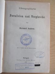 Völk 13 : Ethnographische Parallelen und Vergleiche (1878)