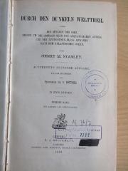 Af 76/2 : Durch den dunklen Welttheil, Bd. 2 (1878)