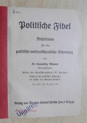 Bp 132 : Politische Fibel (1934)