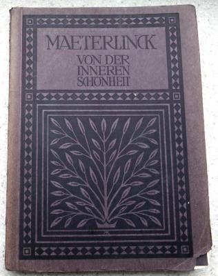 8/362 : Von der inneren Schönheit. Auszüge und Essays. ([1924])