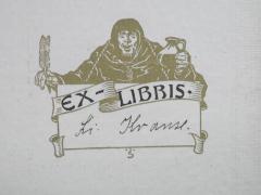 - (Krause, Li[...]), Von Hand: Name; '[EX-LIBRIS] Li. Krause.'. 