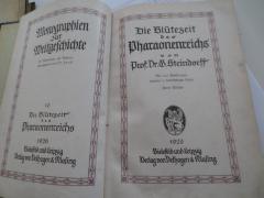 I 232 b 10: Die Blütezeit des Pharaonenreichs (1926)