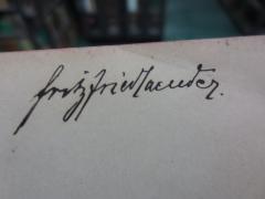 - (Friedlaender, Fritz), Von Hand: Autogramm, Name; 'Fritz Friedlaender'. 