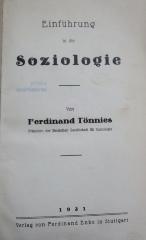 Fb 57 2. Ex.: Einführung in die Soziologie (1931)