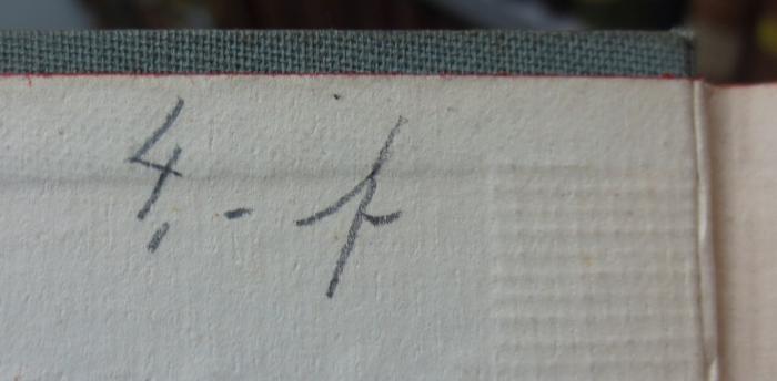 XV 2602 2.Ex, b: Neue Menschen : Gedanken über die Sozialistische Erziehung (1926);- (unbekannt), Von Hand: Preis; '4,- f'. 