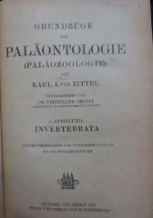 Ke 194 e 1: Grundzüge der Paläontologie (Paläozoologie). I. Abteilung: Invertrebrata (1921)