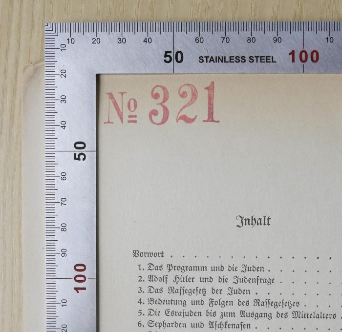 -, Stempel: Nummer; '№ 321'