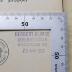 - (Klimke, Herbert), Stempel: Name, Ortsangabe, Datum; 'Herbert Klimke Berlin Neukölln Weserstrasse 203 [+Datum]'.  (Prototyp)