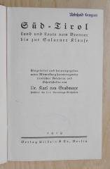 Bf 186 : Süd-Tirol (1919)