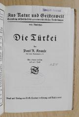 Bf 178 : Die Türkei (1916)