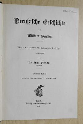 Gb 434-2&lt;8&gt; : Preußische Geschichte (1903)