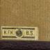 G46 / 1559 (K. F. Koehler (Leipzig)), Etikett: Initiale, Wappen, Buchhändler; 'K.F.K. B.S.'.  (Prototyp)