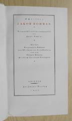 SH 1042 : Schriften Jakob Böhmes (1920)