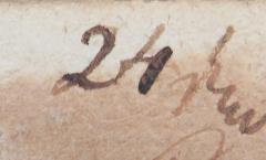 - (Plate, [...]), Von Hand: Nummer; '24'. 
