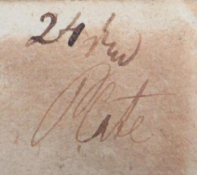 - (Plate, [...]), Von Hand: Name; '[...] Plate'. 
