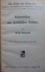I 1475 2. Ex.: Kulturbilder aus griechischen Städten (1907)