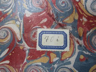 - (St. Bonifatiuskloster Hünfeld. Bibliothek), Etikett: Signatur; '[70i]'. 