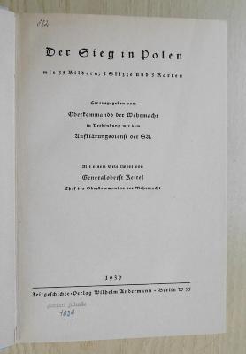 Gi 799 : Der Sieg in Polen (1939)