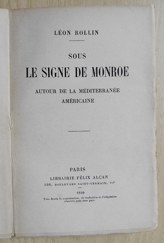 Sp 364 : Sous Le Signe De Monroe (1930)