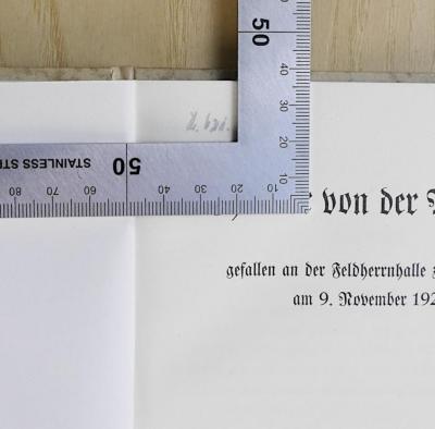 Ge 688 : Theodor von der Pfordten (1924);- (Klimke, Herbert), Von Hand: Nummer; 'Nr. 621.'. 