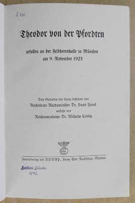Ge 688 : Theodor von der Pfordten (1924)