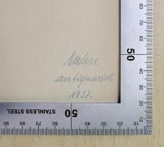 Huhn antiquarisch 1937.