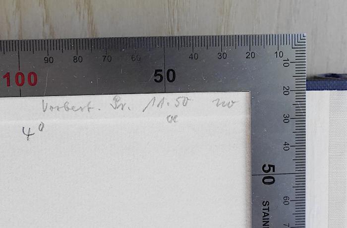 vorbest. Pr. 11,50 no [...]