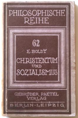 7/247 : Christentum und Sozialismus. (Anthroposophie und Dreigliederung). Ein Weckruf  an den deutschen Geist (1923)