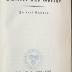 Lit 245 6/3 : Der Briefwechsel zwischen Schiller und Goethe. In drei Bänden. Bd. 1: 1794 - 1797 (1912)