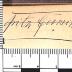 - (Gursik[?], Fritz), Von Hand: Name, Ortsangabe, Datum; 'Fritz Gursik[?] / Hildesheim, 12.5.15'. 