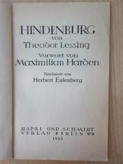 38/80/41670(1) : Hindenburg  (1925)