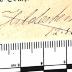 - (Gursik[?], Fritz), Von Hand: Name, Ortsangabe, Datum; 'Fritz Gursik[?] / Hildesheim, 12.5.15'. 