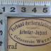 - (Verband der sozialistischen Arbeiter-Jugend (SAJ)), Stempel: Berufsangabe/Titel/Branche, Ortsangabe; 'Verband der Sozialistischen Arbeiter-Jugend 
Ortsverein Waren'.  (Prototyp)