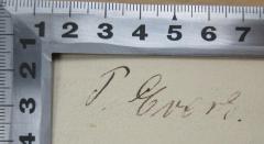 - (Evers, ...), Von Hand: Name; '[T. / P.] Evers.'. 