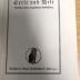 8/3502 : Seele und Welt. Versuch einer organischen Auffassung. (1912)