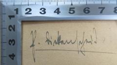 - (Dickenscheid, F.), Von Hand: Name; 'F. Dickenscheid'.  (Prototyp)