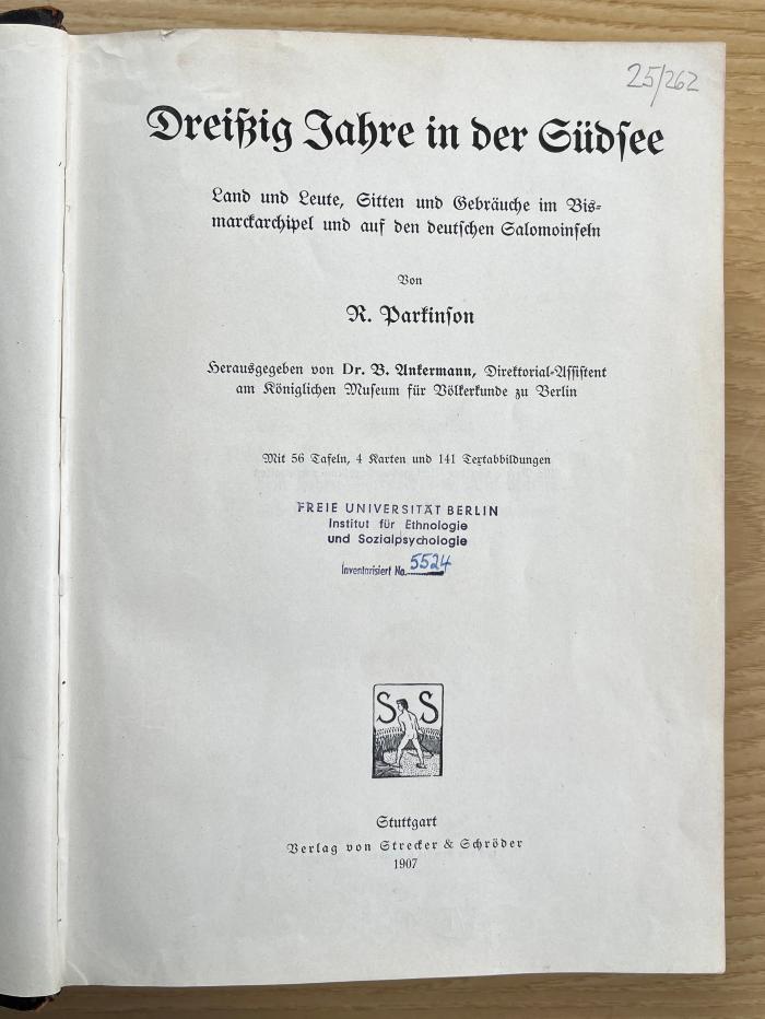 VI 1328 : Dreißig Jahre in der Südsee : Land und Leute, Sitten und Gebräuche im Bismarckarchipel und auf den deutschen Salomoinseln (1907)
