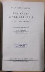 Ga 638 : Der Kampf einer Republik : die Affäre Dreyfus ; Dokumente und Tatsachen (1933)