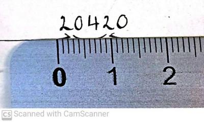 - (Bibliothek der Jüdischen Gemeinde zu Berlin), Von Hand: Exemplarnummer; '20420'. 