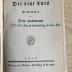 SH 2280 : Der neue Kurs : Erinnerungen (1918)