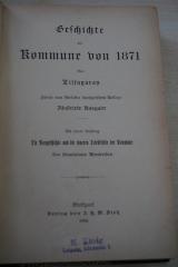 1933 A 8932 (Slg. Sozialistica): Geschichte der Kommune von 1871
 (1894)