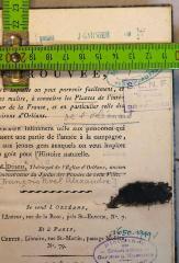 Stempel - Titelblatt oben mit Maßne