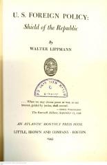 AM I 3467 : U.S. Foreign Policy: Shield of the Republic (1943)
