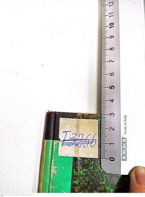 - (The National Library of Israel;Leo Baeck Institute Jerusalem), Durchgestrichen: Exemplarnummer; 'T3256'. 