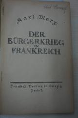 1933 A 9628 : Der Bürgerkrieg in Frankreich 
 (o. J.)