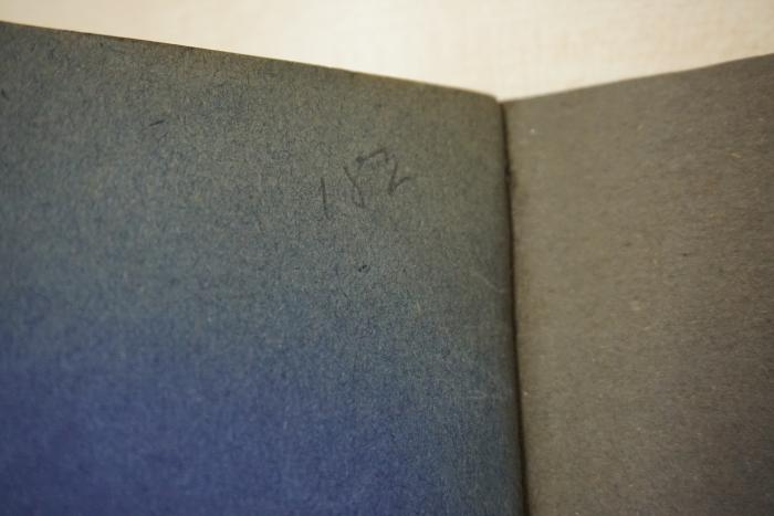 -, Von Hand: Nummer; '182'